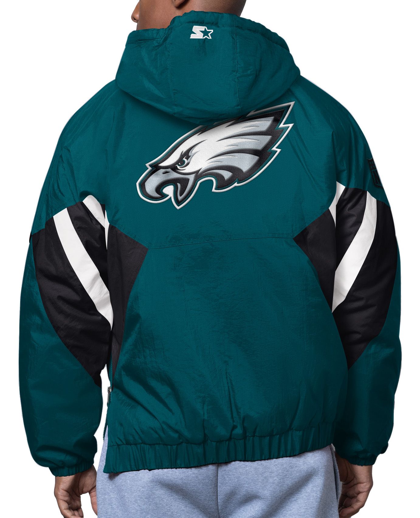 Starter Men's Philadelphia Eagles Line Up 1/2 Zip Jacket product image