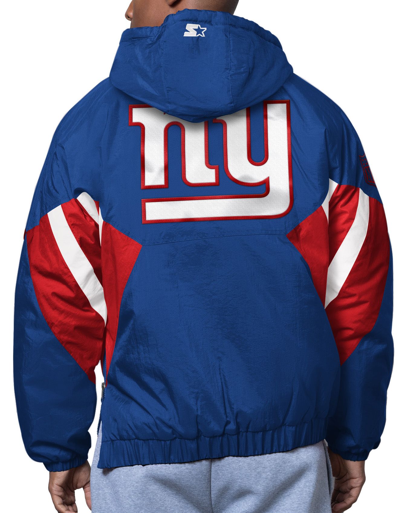 Starter Men's New York Giants Line Up 1/2 Zip Jacket product image
