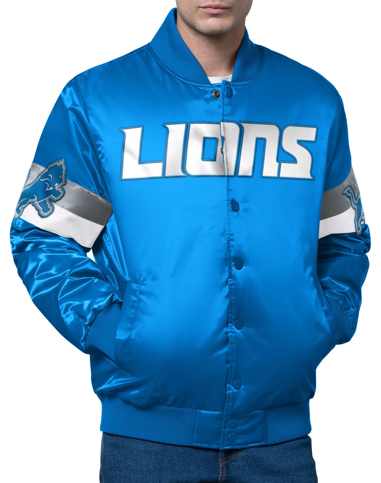 Starter Men's Detroit Lions Triple Option Jacket product image