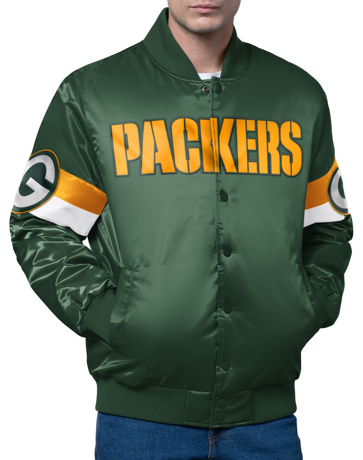 Starter Men's Green Bay Packers Triple Option Jacket product image