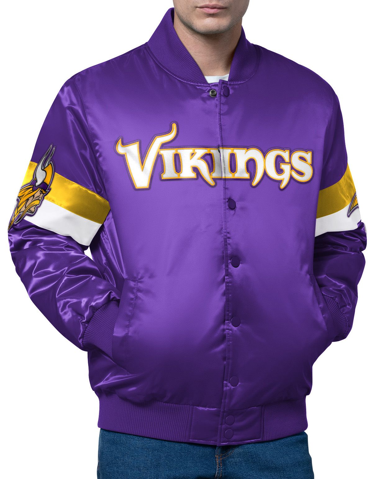 Starter Men's Minnesota Vikings Triple Option Jacket product image