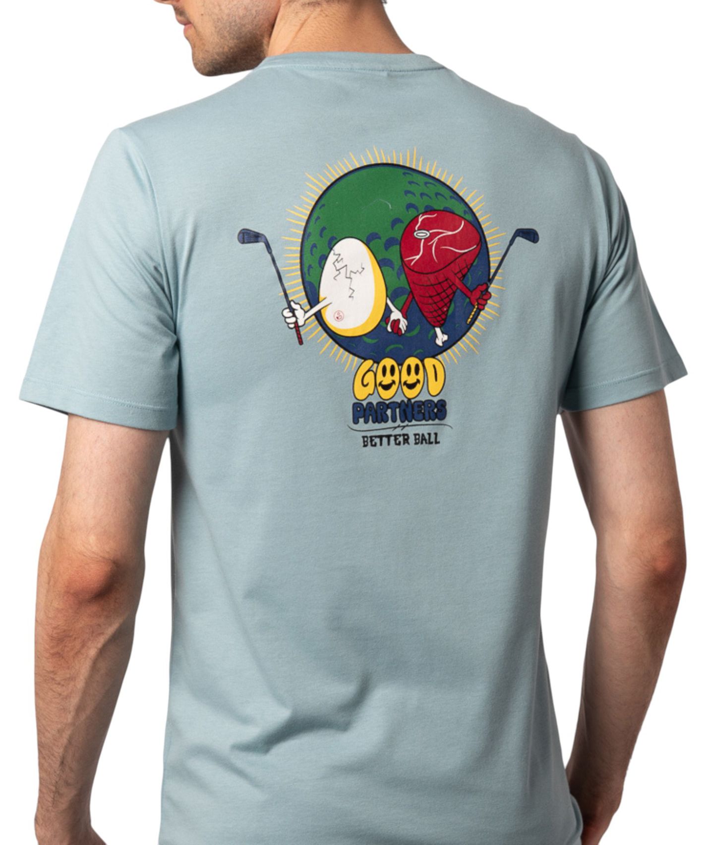 Swannies Men's Ham and Eggs Golf T-Shirt product image