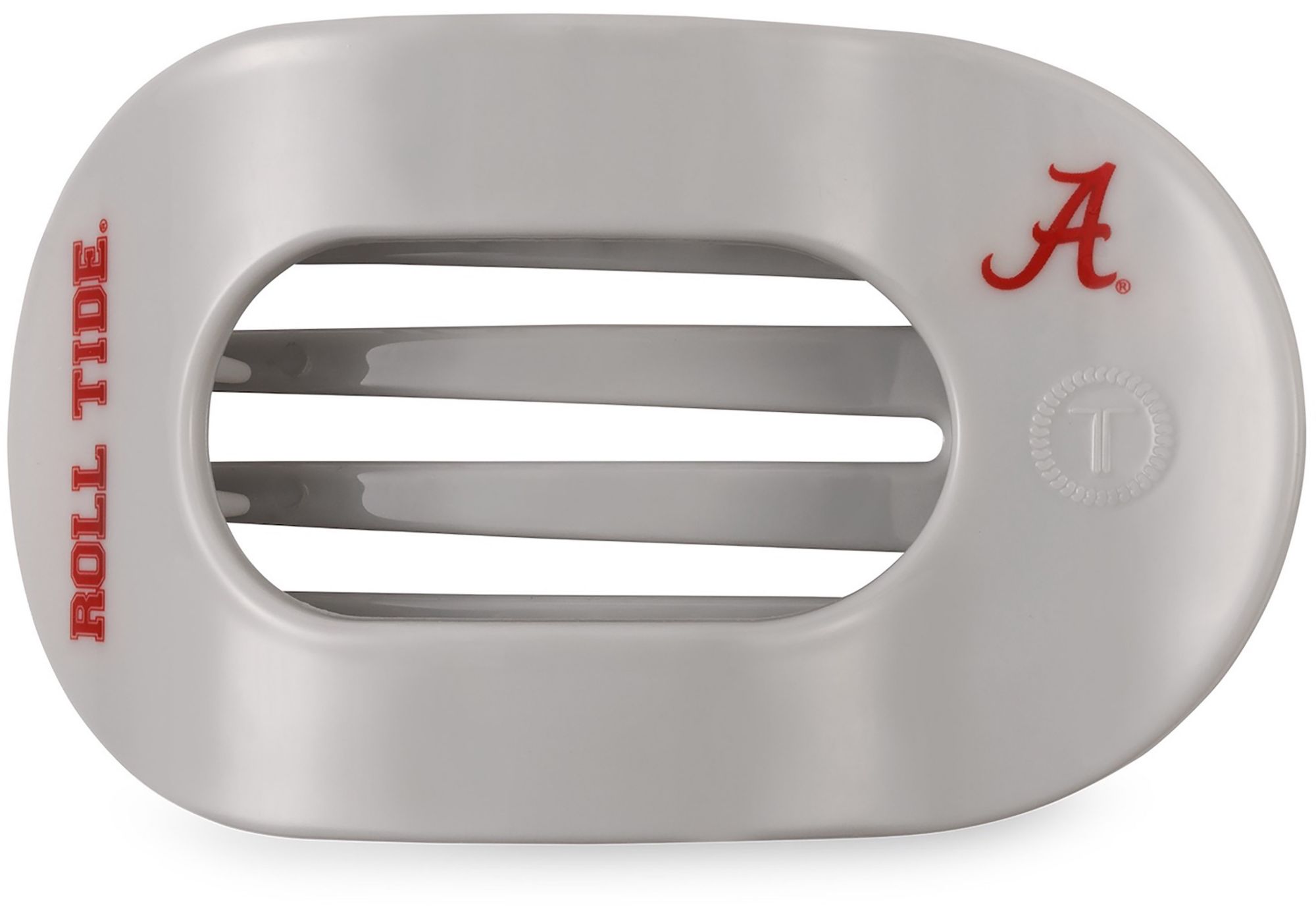 Teleties Women's Alabama Crimson Tide Gray Medium Flat Clip product image