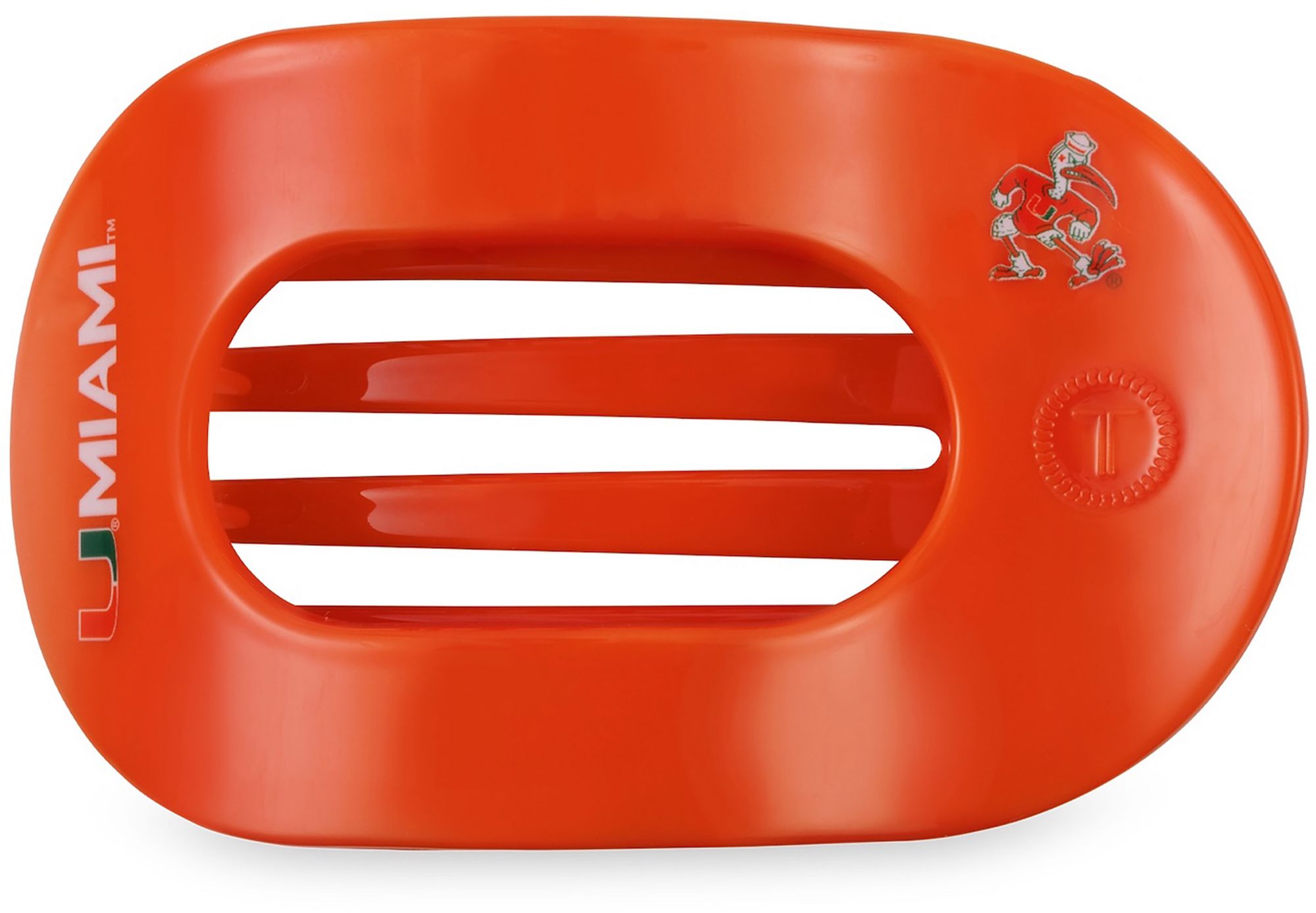 Teleties Women's Miami Hurricanes Orange Medium Flat Clip product image