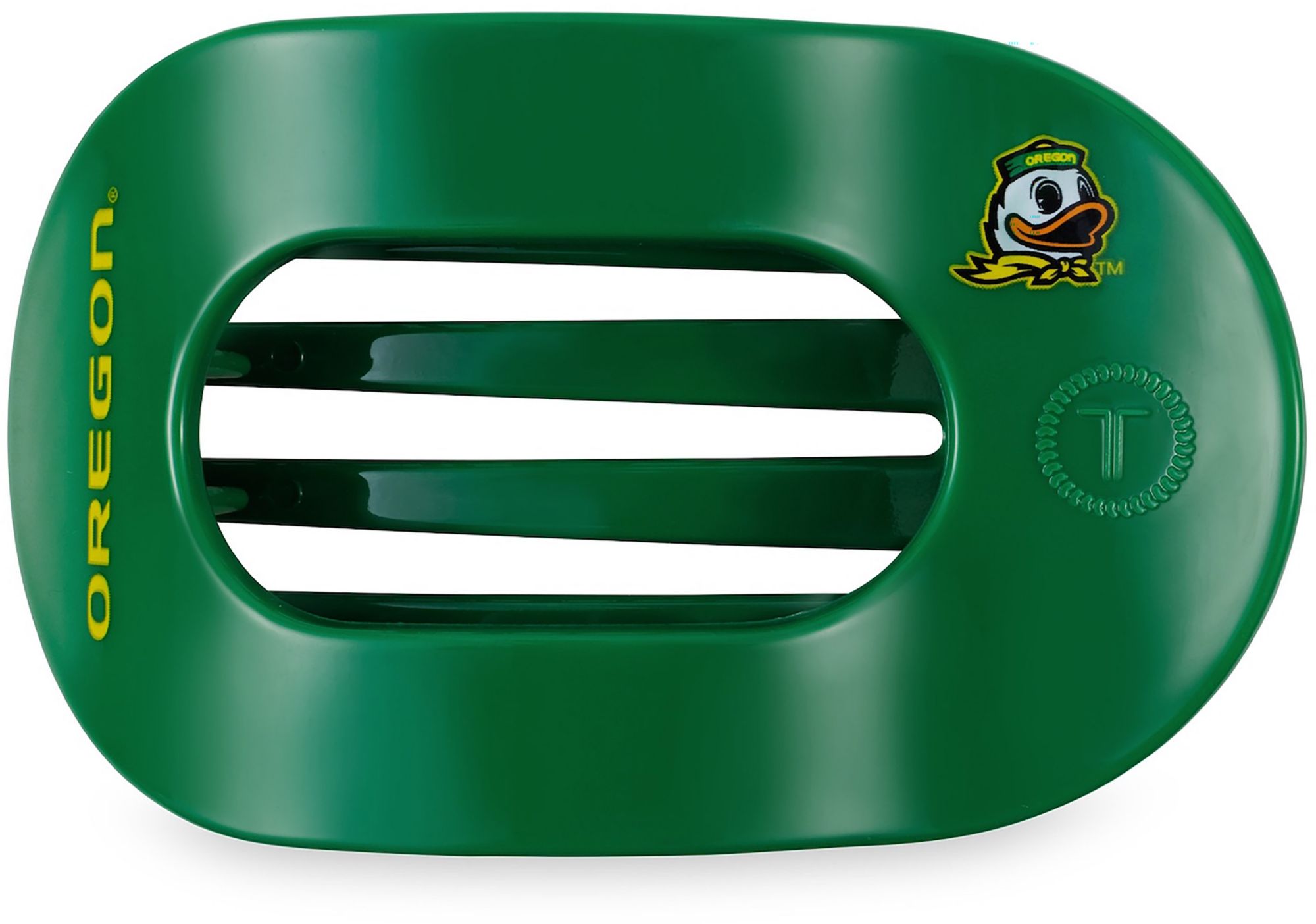 Teleties Women's Oregon Ducks Green Medium Flat Clip product image