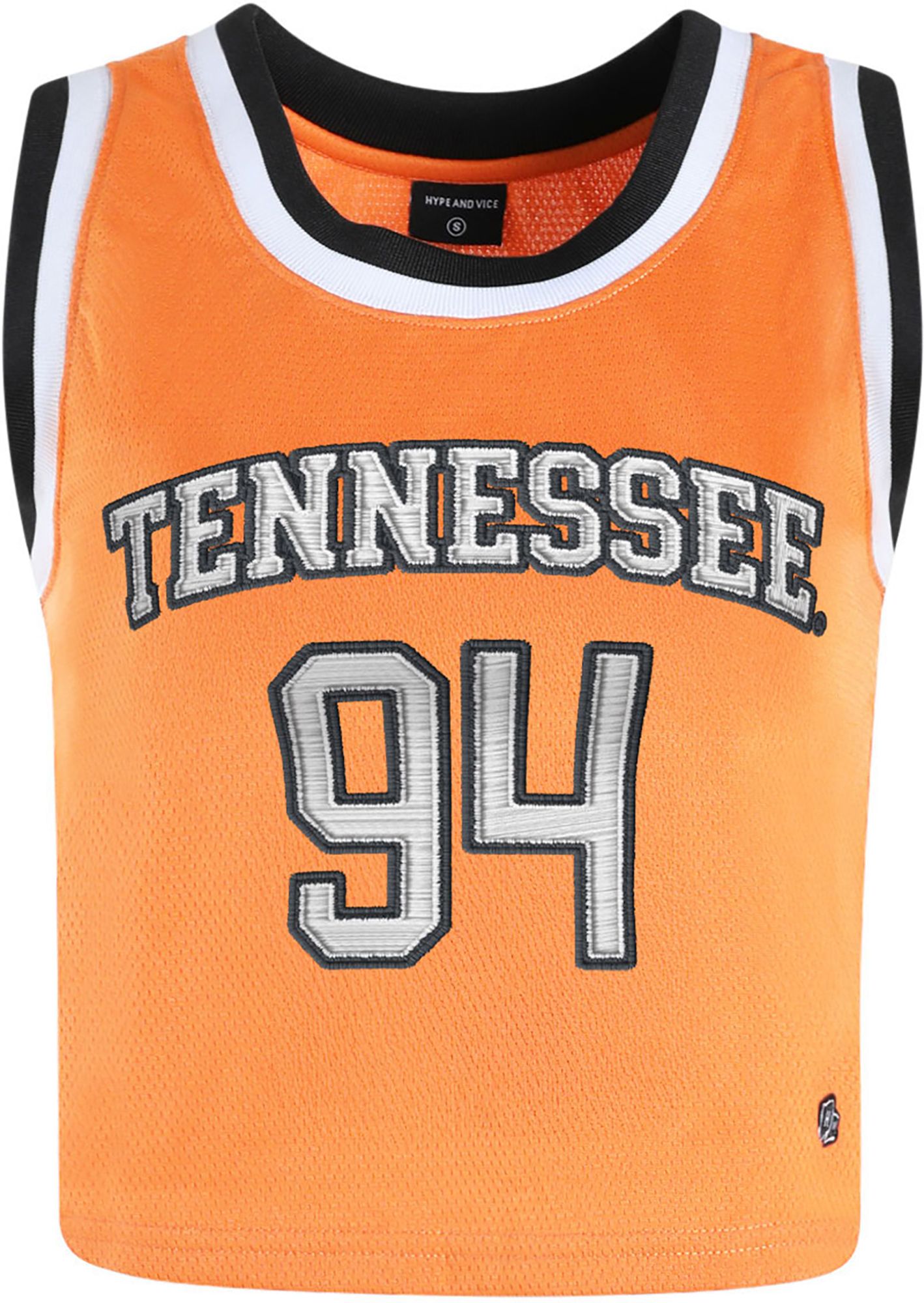 Hype and Vice Women's Tennessee Volunteers Orange Elevated Cropped Jersey product image