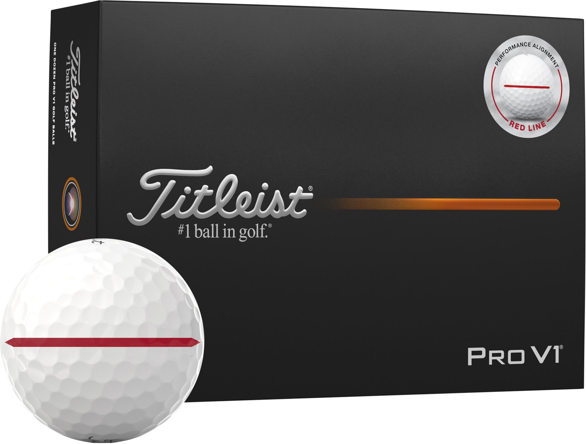 Titleist 2025 Pro V1 Performance Alignment Golf Balls | Golf Galaxy