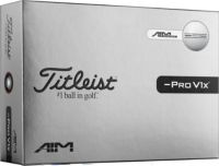 Titleist 2026 Pro V1x Left Dash AIM Enhanced Golf Balls | Golf Galaxy