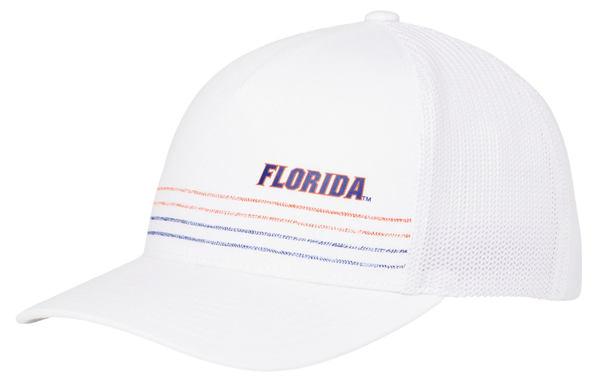 TravisMathew Adult Florida Gators White Drum Major Snapback Hat product image