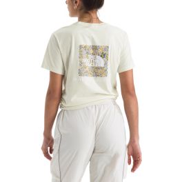 【THE NOTRH FACE】 FLOWER SPRAY S/S R/TEE OATMEAL The North Face White Label Flower Spray S/S Round T-Shirt