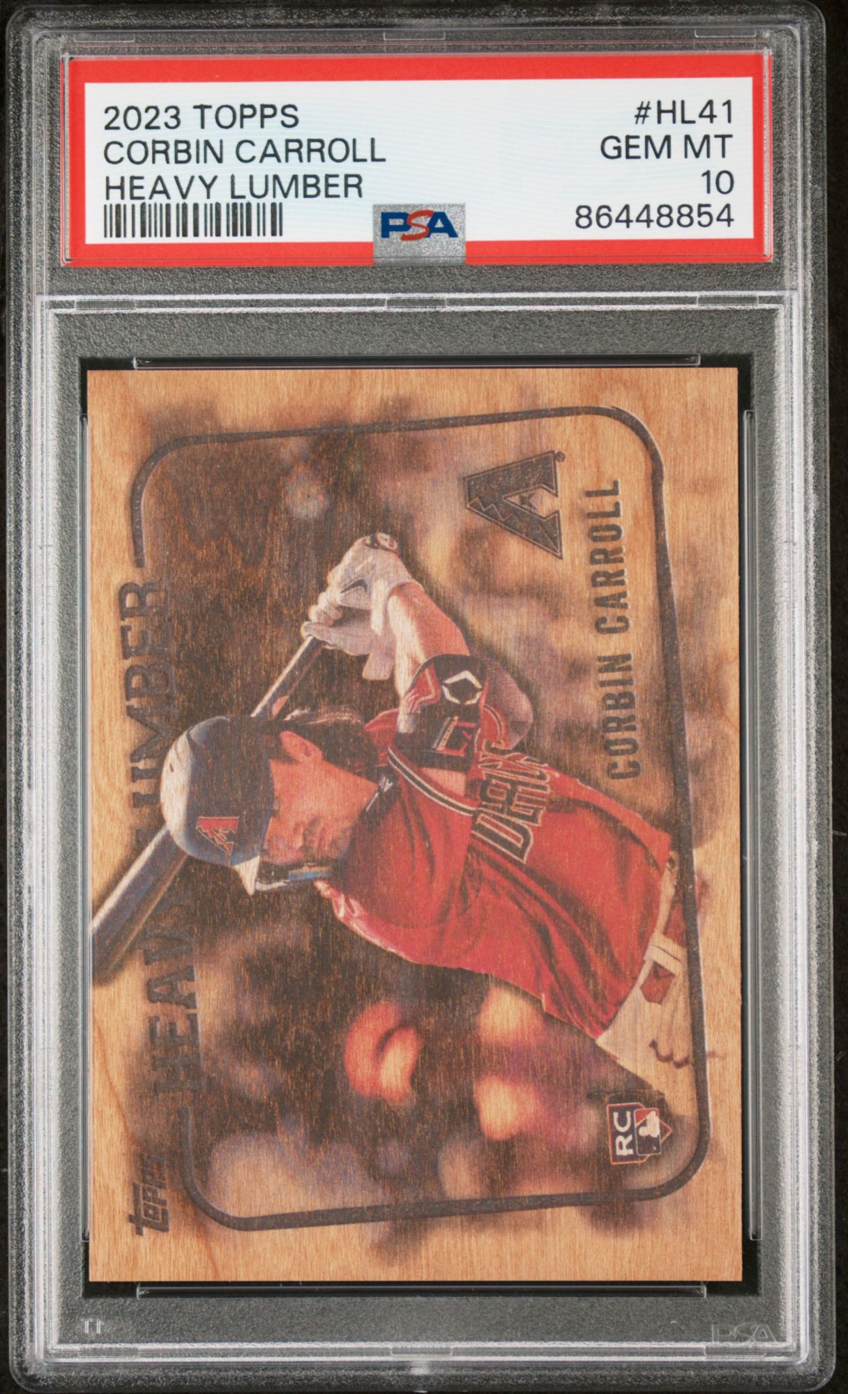 2023 Topps Heavy Lumber Hl41 Corbin Carroll Update PSA 10 product image