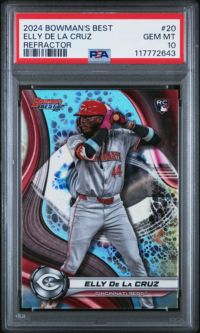 2024 Bowman's Best 20 Elly De La Cruz Refractor PSA 10 | Dick's