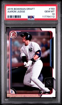 Aaron Judge 2015 Bowman Rookie Card #150 - Graded 10 Gem Mint, New York Yankees 6 thumbnail image