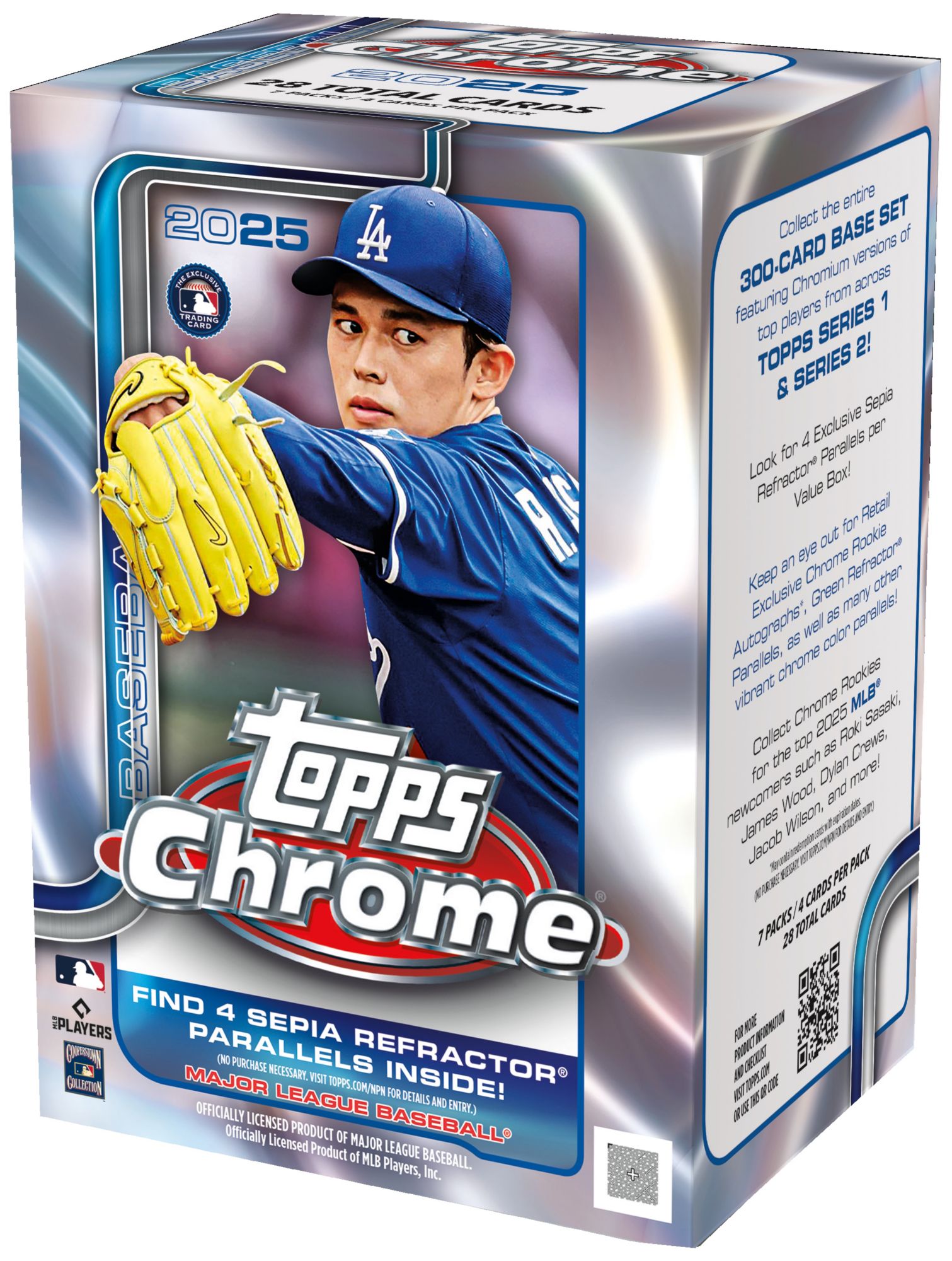 2025 Topps CHROME Baseball Value Box product image