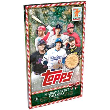sorry, 2025 Topps Holiday Baseball Advent Calendar is currently out of stock