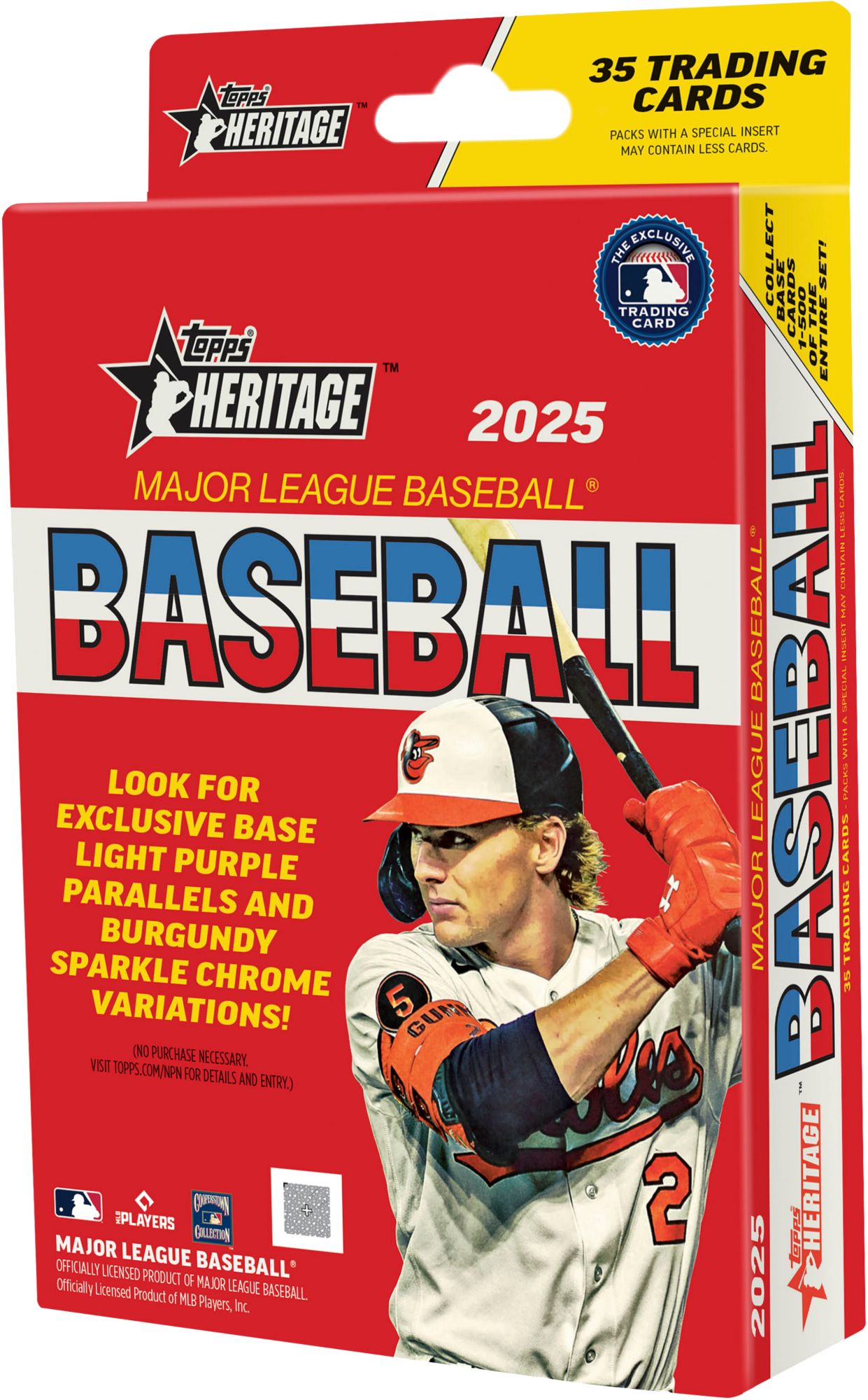 2025 Topps Heritage Baseball MLB Hanger Box product image