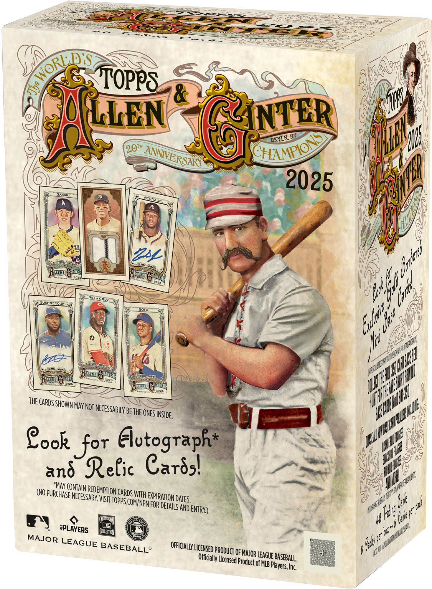 2025 Topps Allen and Ginter 20th Anniversary Champions Baseball Value Box product image