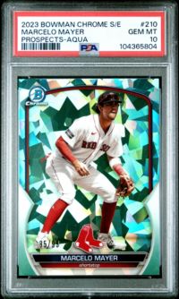 2023 Bowman Chrome Sapphire Edition Prospects #210 Marcelo Mayer
