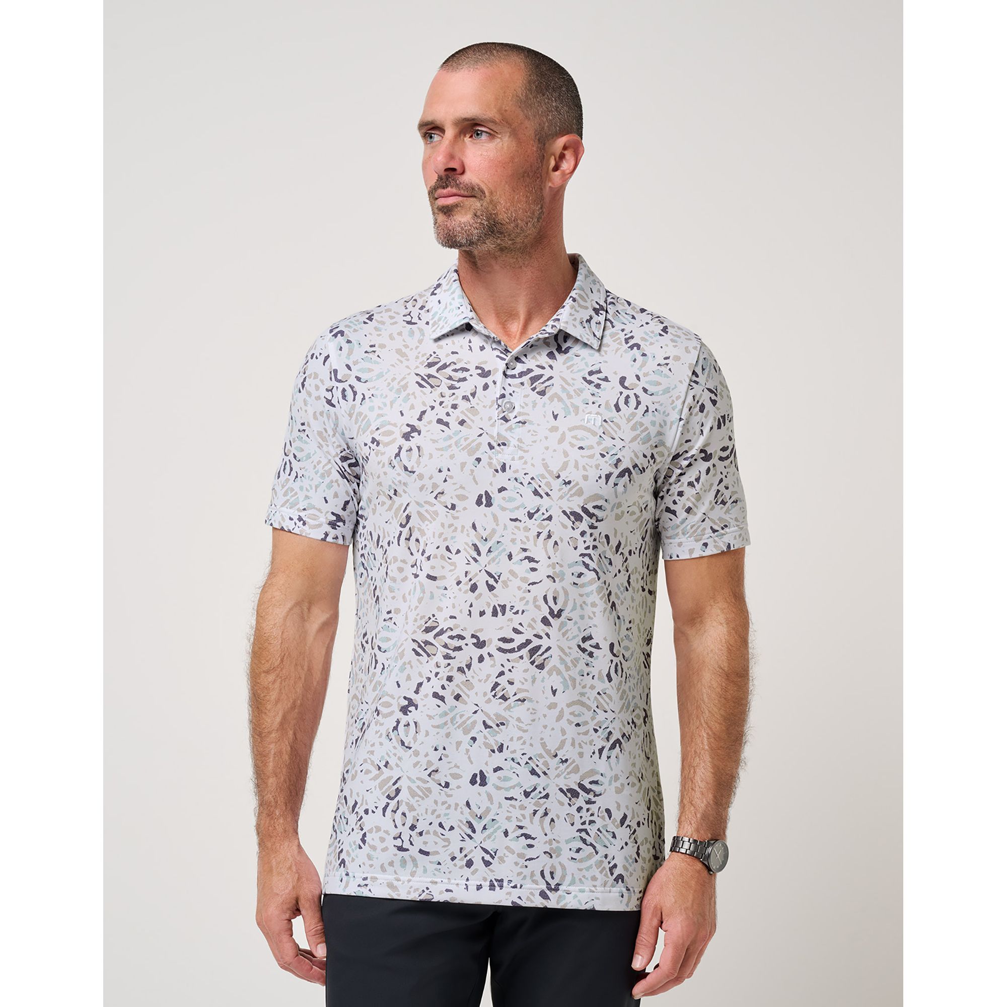 TravisMathew Men's Featherweight Chill Golf Polo product image