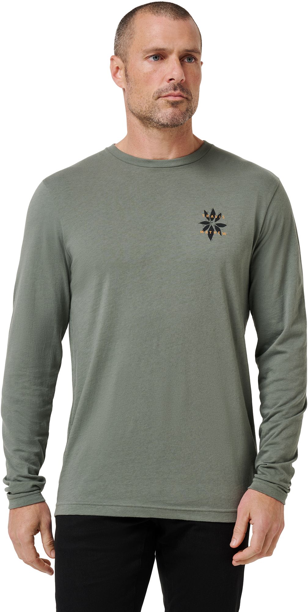 TravisMathew Men's Big Bay Long Sleeve Golf T-Shirt product image