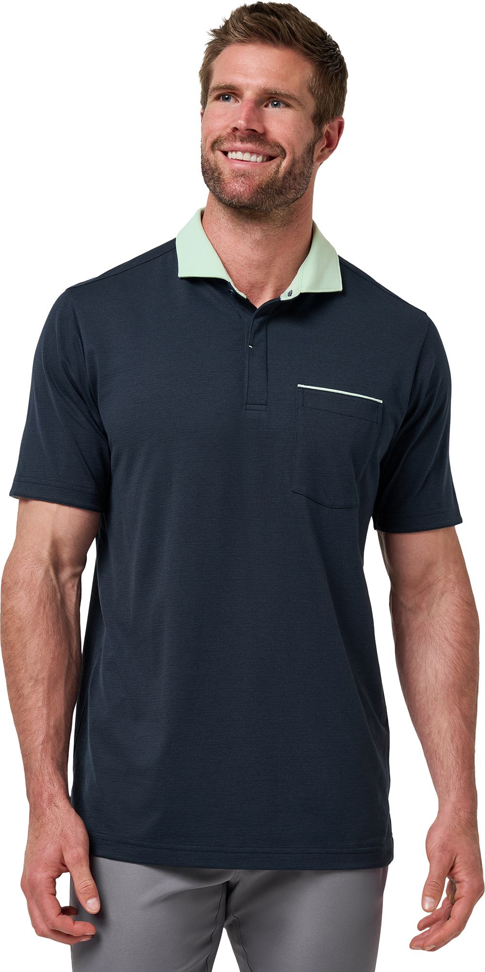 TravisMathew Men's Fairway to Heaven Golf Polo product image