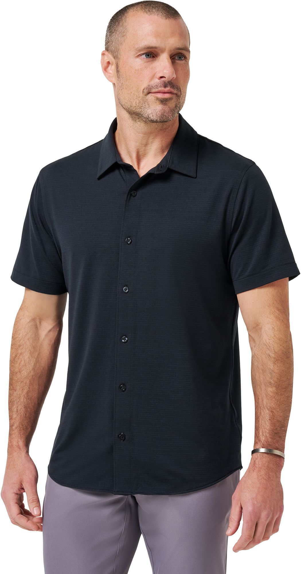 TravisMathew Men's The Heater Button-Up Golf Shirt product image