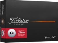 Titleist 2025 Pro V1 Georgia Bulldogs Golf Balls | Dick's