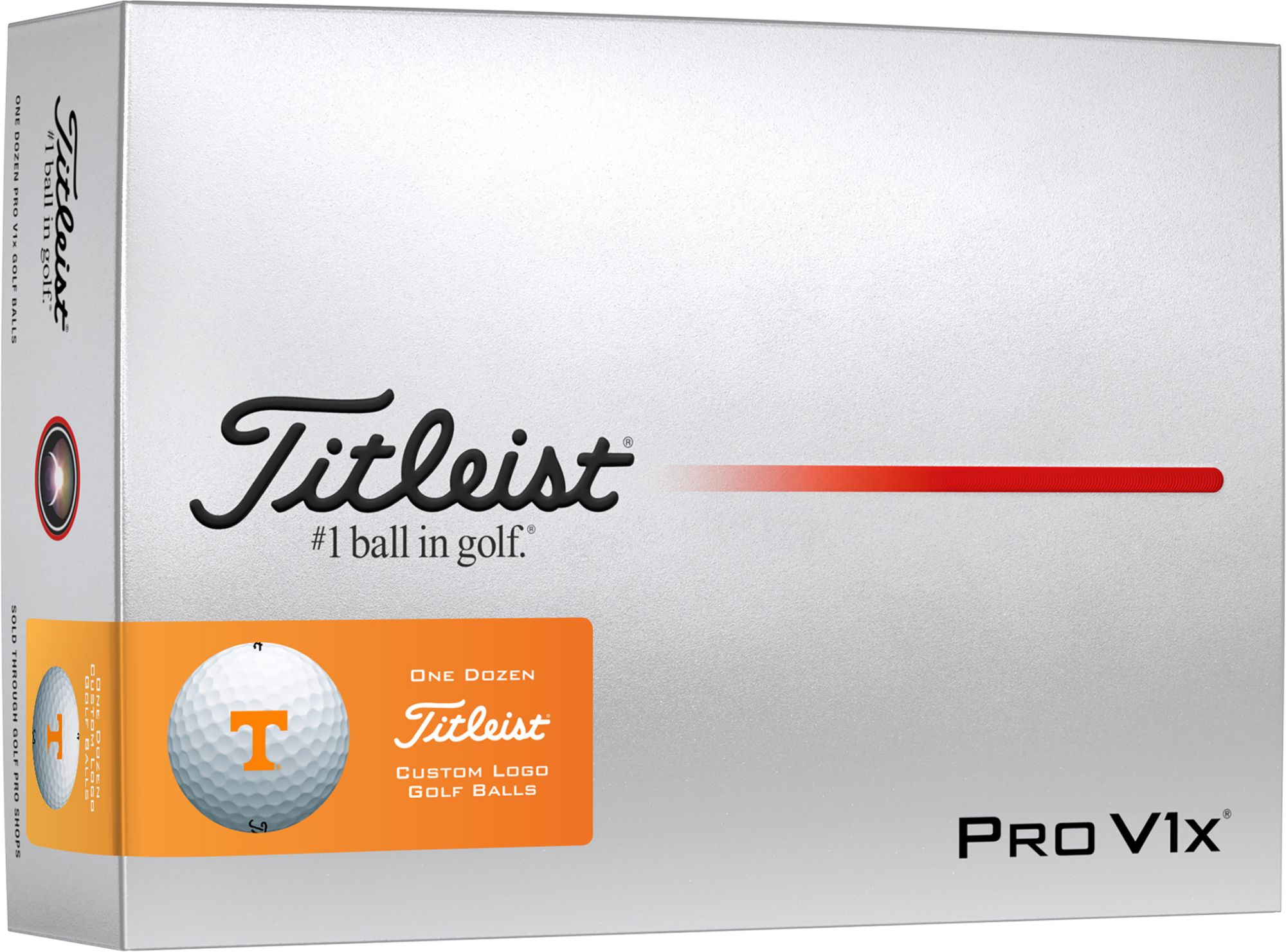 Titleist 2025 Pro V1x Tennessee Volunteers Golf Balls product image