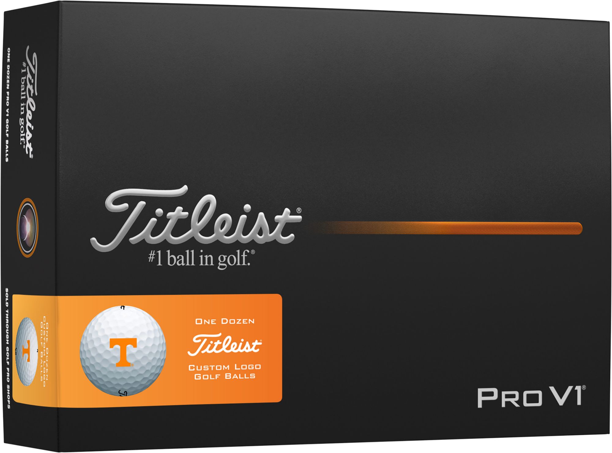 Titleist 2025 Pro V1 Tennessee Volunteers Golf Balls product image