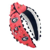 Brianna Cannon - Headband - UGA Logo - Red Cross Stitch Brianna Cannon - Headband - UGA Logo - Red – Findlay Rowe  main image 3