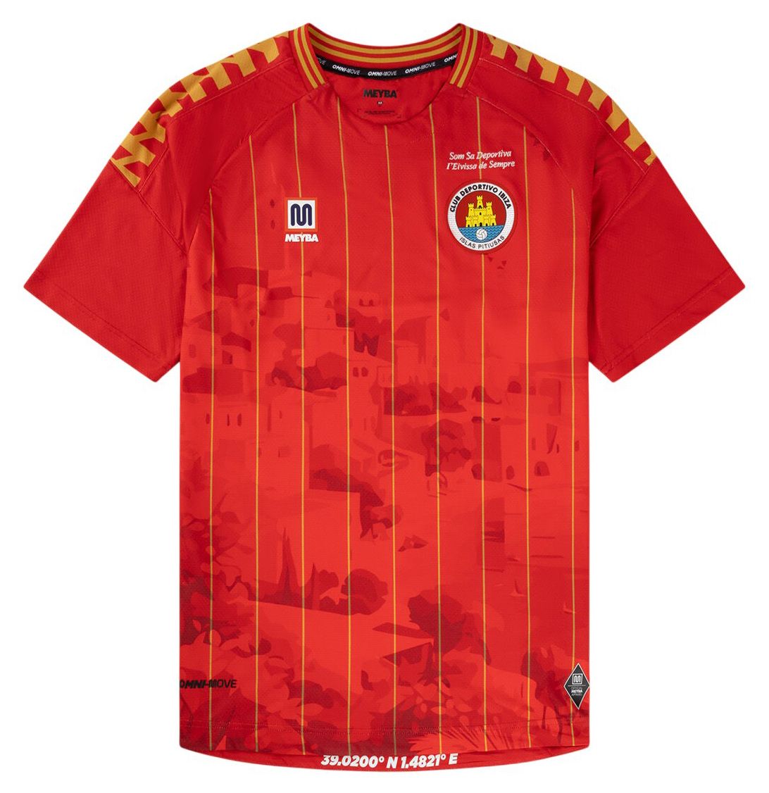 MEYBA Men's 2025 Club Deportivo Ibiza Red Replica Home Jersey product image