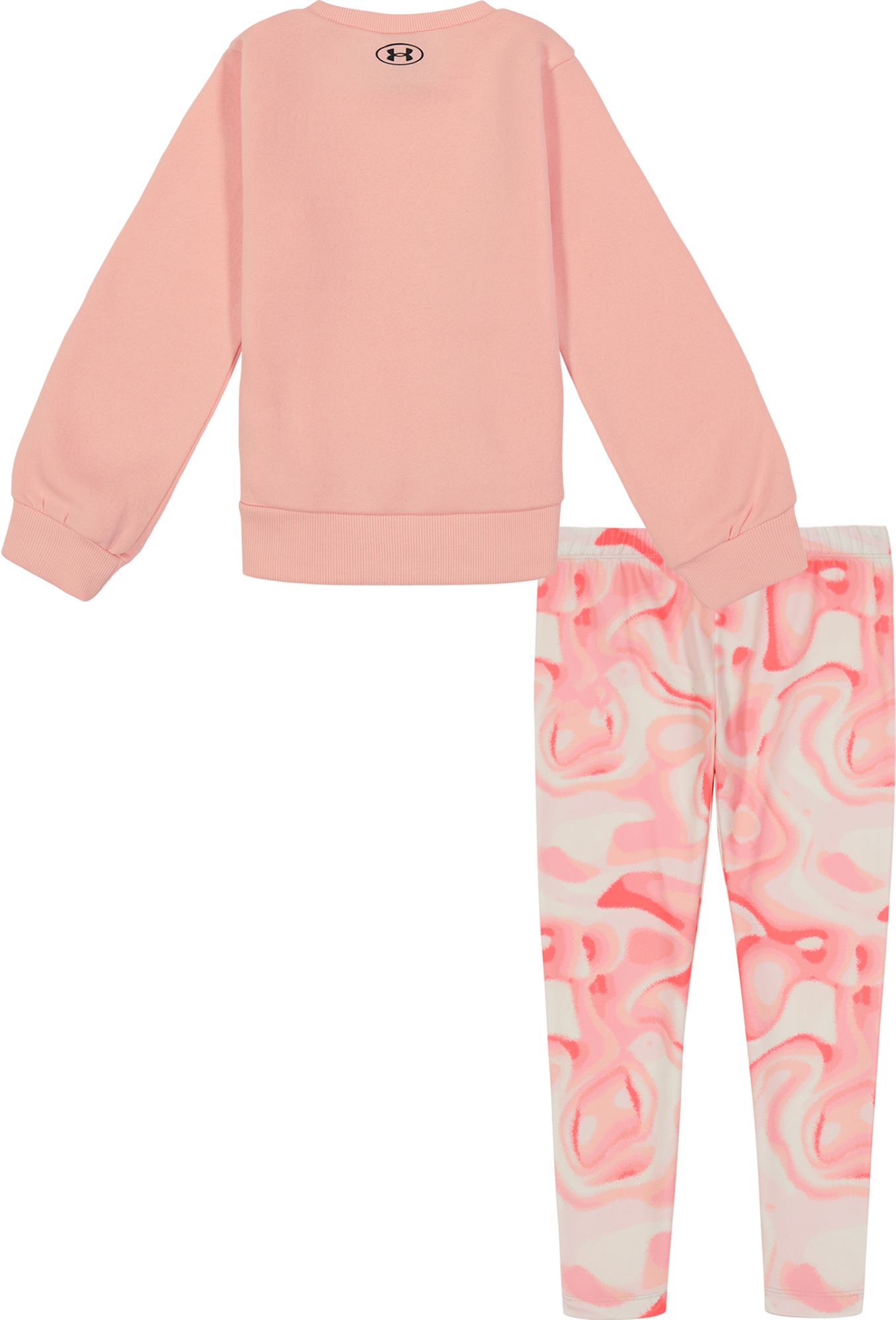 Under Armour Infant Girls' Fuzzy Crewneck & Leggings Set