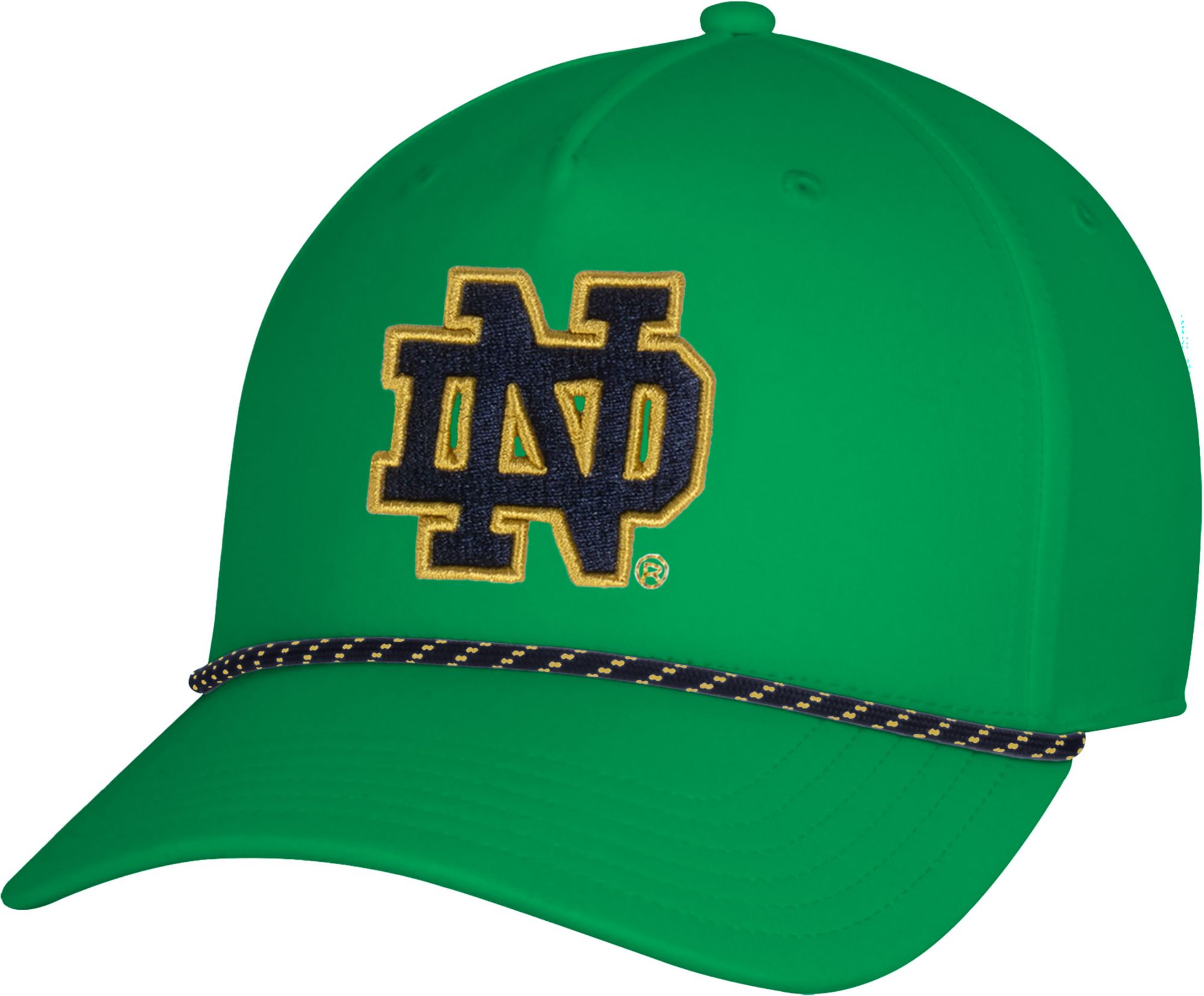 Under Armour Adult Notre Dame Fighting Irish Kelly Green Drive 5 Panel Rope Adjustable Hat product image