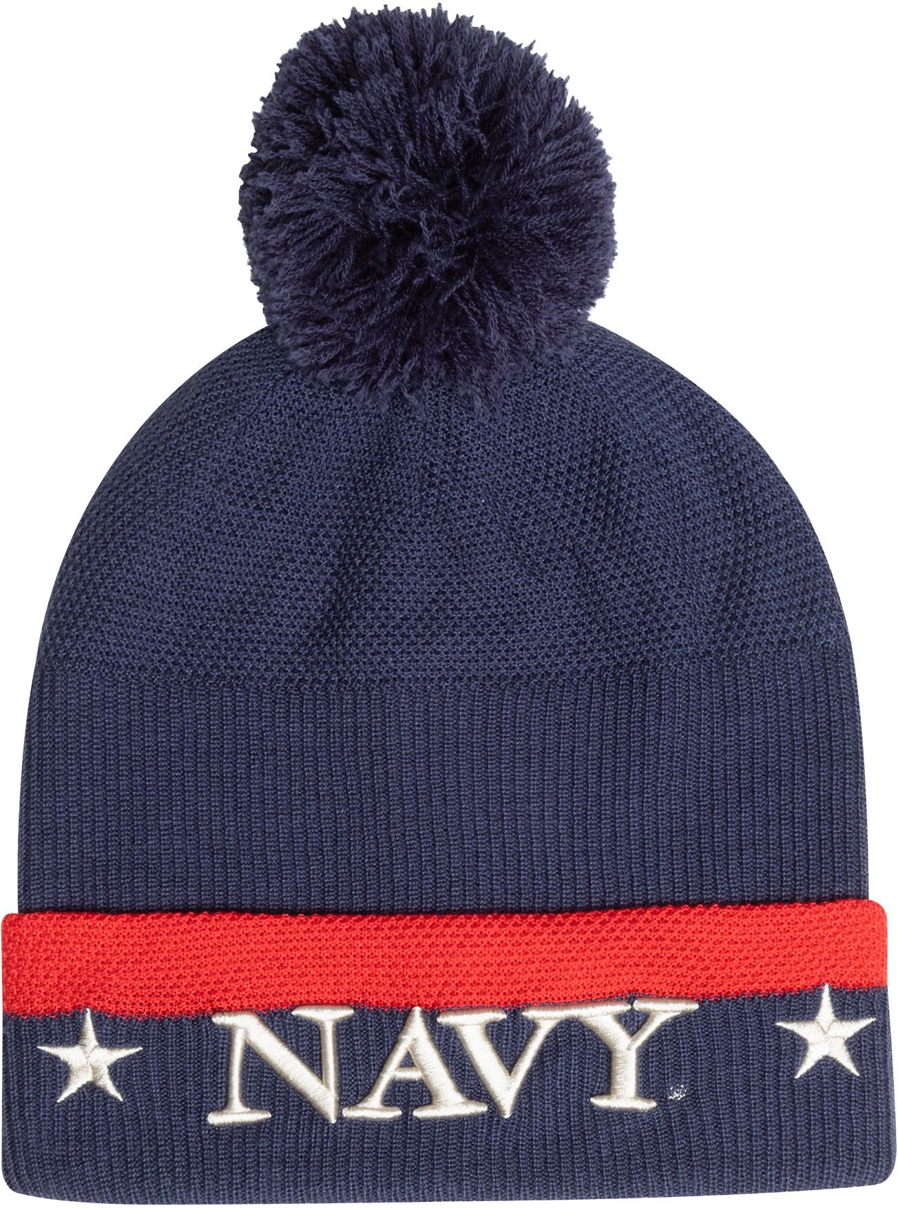 Under Armour Adult Navy Midshipmen Navy Special Game Anniversary Pom Knit Beanie product image