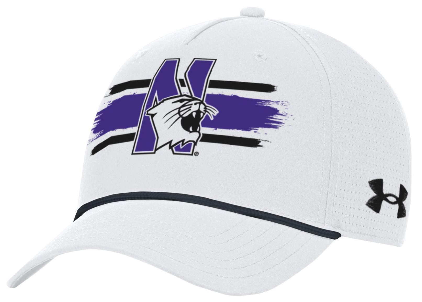 Under Armour Adult Northwestern Wildcats White Special Game Adjustable Snapback Hat product image