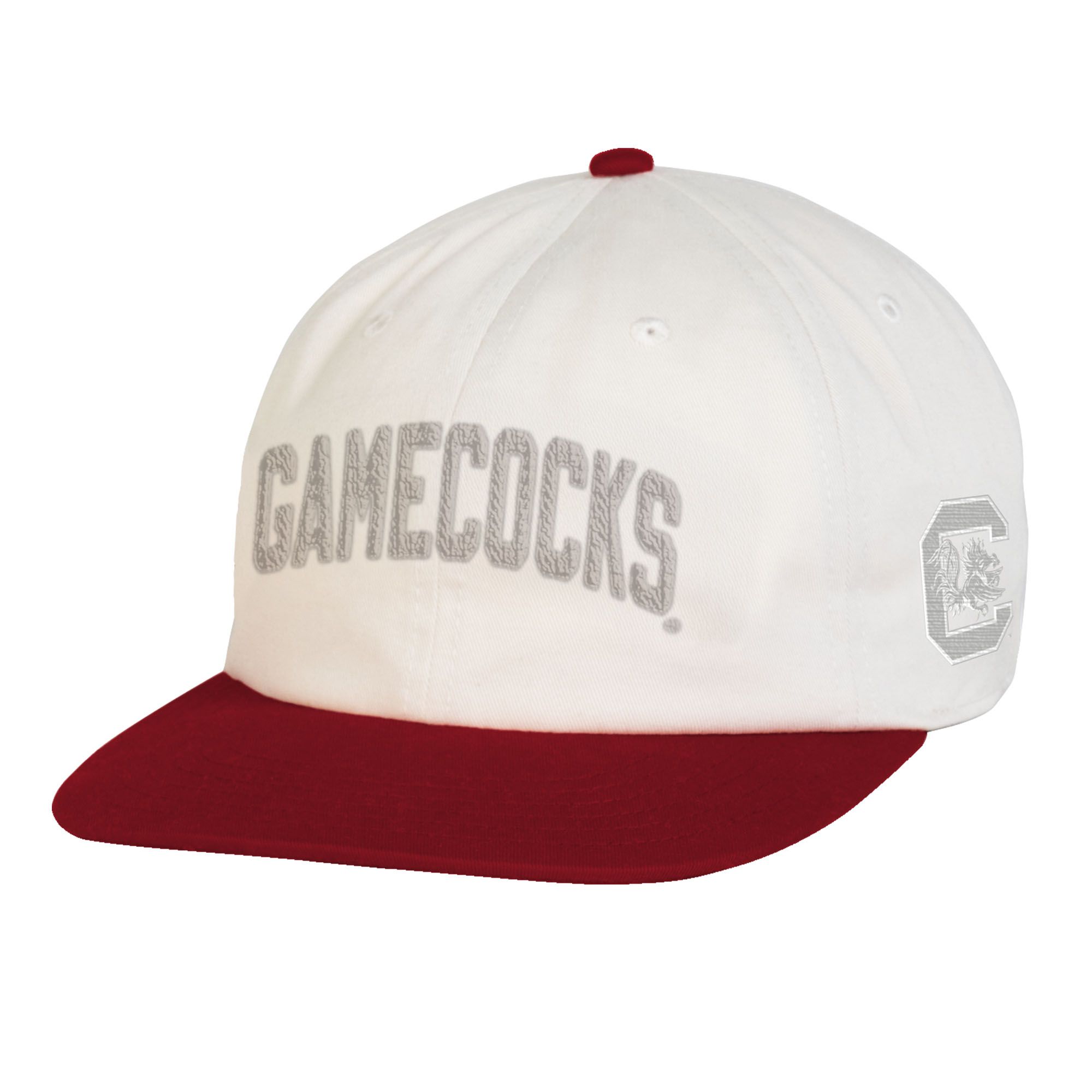 Under Armour Adult South Carolina Gamecocks Stone Low Crown Flatbill Snapback Hat product image