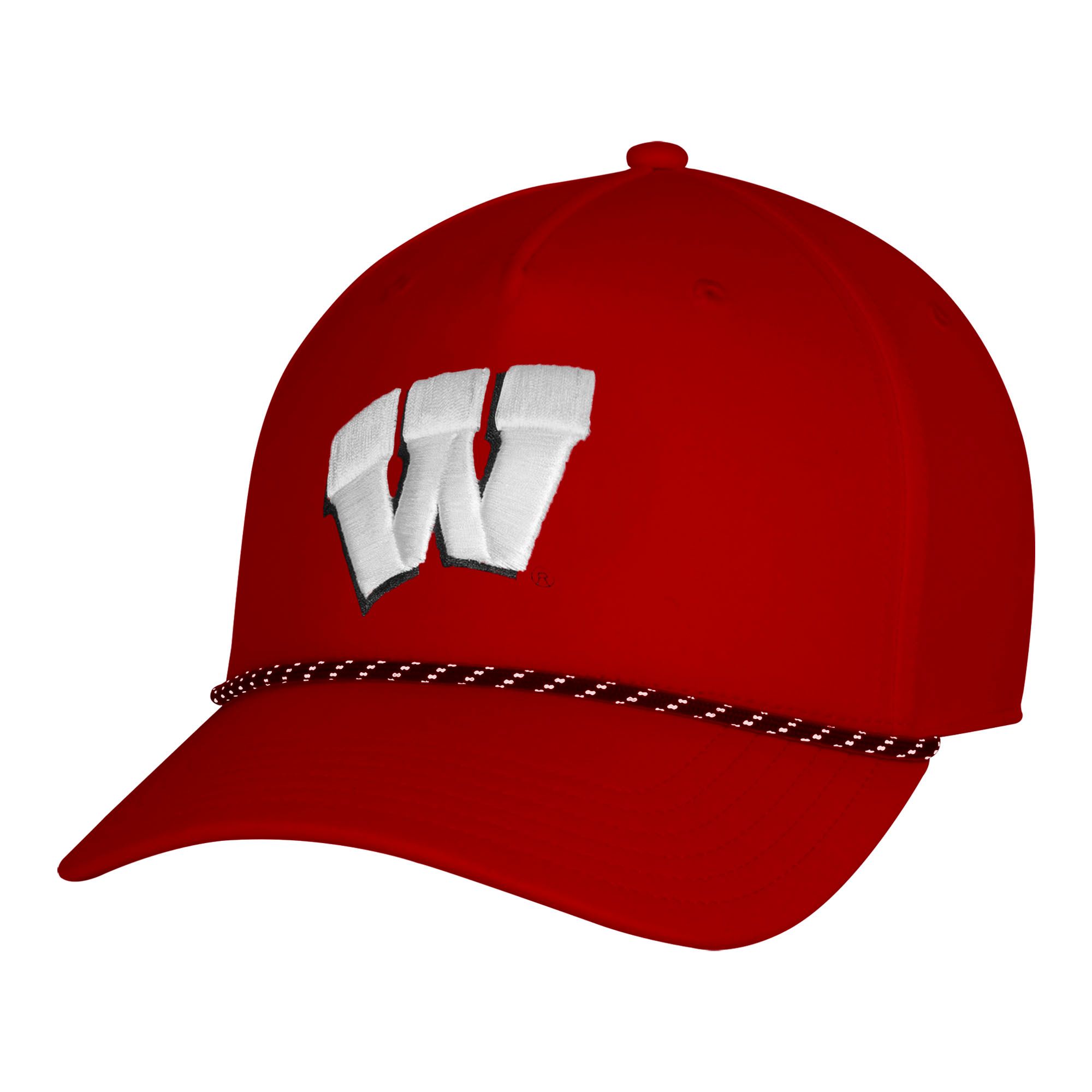 Under Armour Adult Wisconsin Badgers Red Drive 5 Panel Rope Adjustable Hat product image