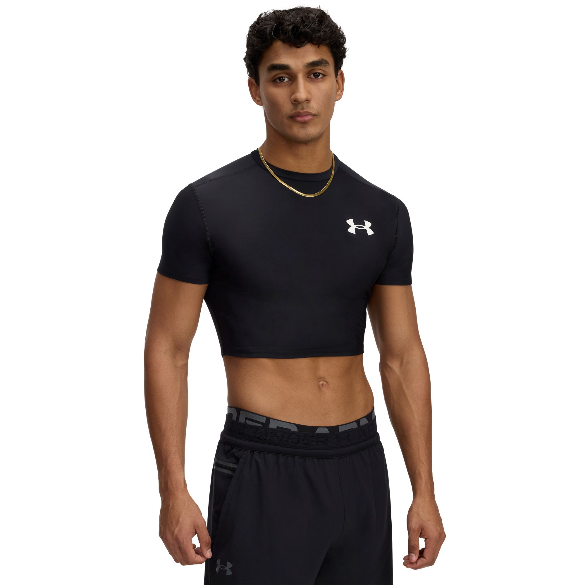 Under Armour Men's HeatGear OG Cropped Compression T-Shirt product image