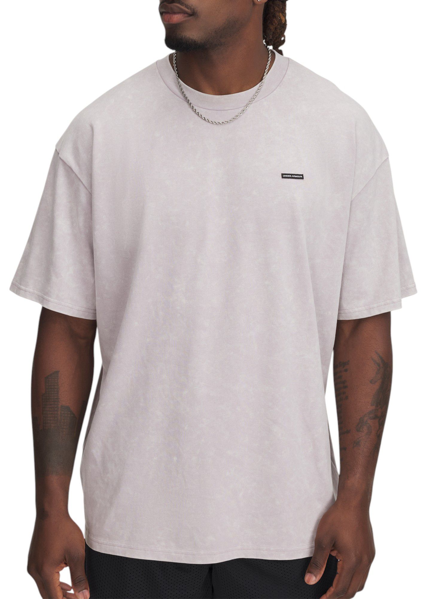 Under Armour Men's Heavyweight Oversized Logo Wash T-Shirt product image