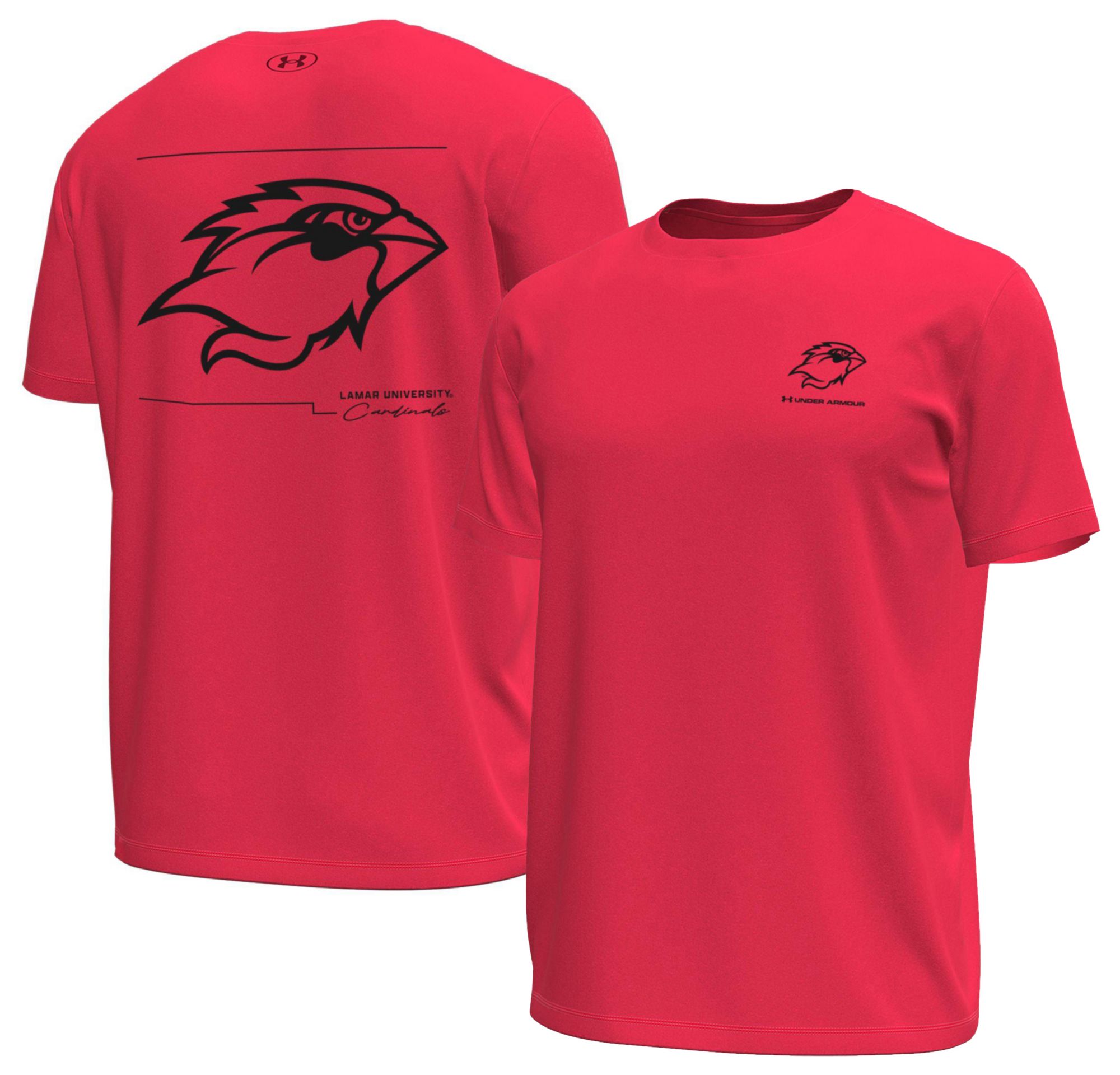 Under Armour Men's Lamar Cardinals Red Tech Stretch Short Sleeve T-Shirt product image