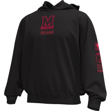 sorry, Under Armour Men's Maryland Terrapins Black Freedom Icon Pullover Hoodie is currently out of stock