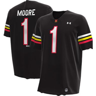 sorry, Under Armour Men's Maryland Terrapins DJ Moore #1 Black Replica Jersey is currently out of stock