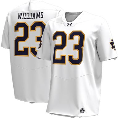 sorry, Under Armour Men's Kyren Williams #23 Notre Dame Fighting Irish White Replica Football Jersey is currently out of stock