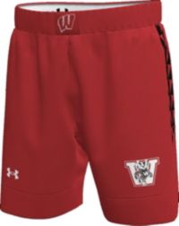 Under Armour Men's Wisconsin Badgers Red Special Games Replica Shorts ...