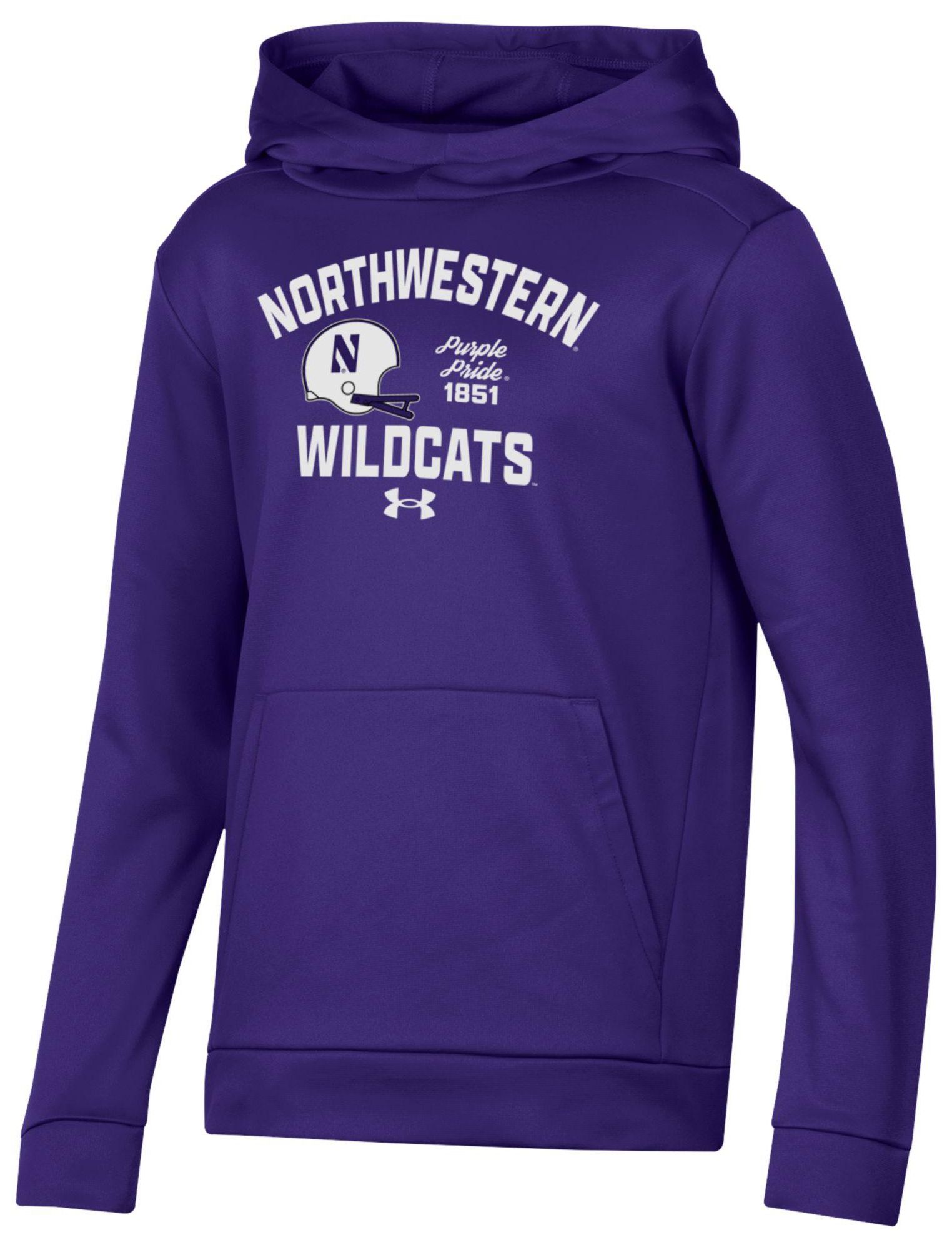 Under Armour Youth Northwestern Wildcats Purple Armour Fleece