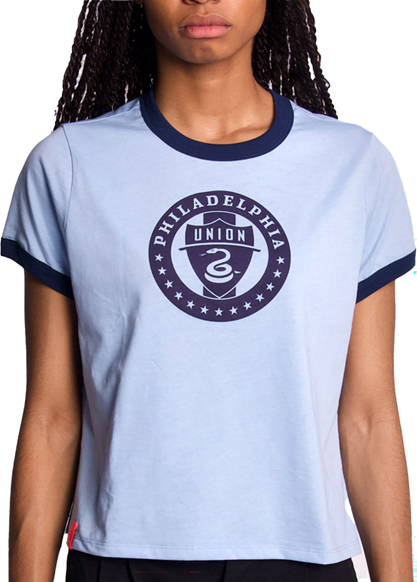 Lusso Women's Philadelphia Union Light Blue Nora T-Shirt product image