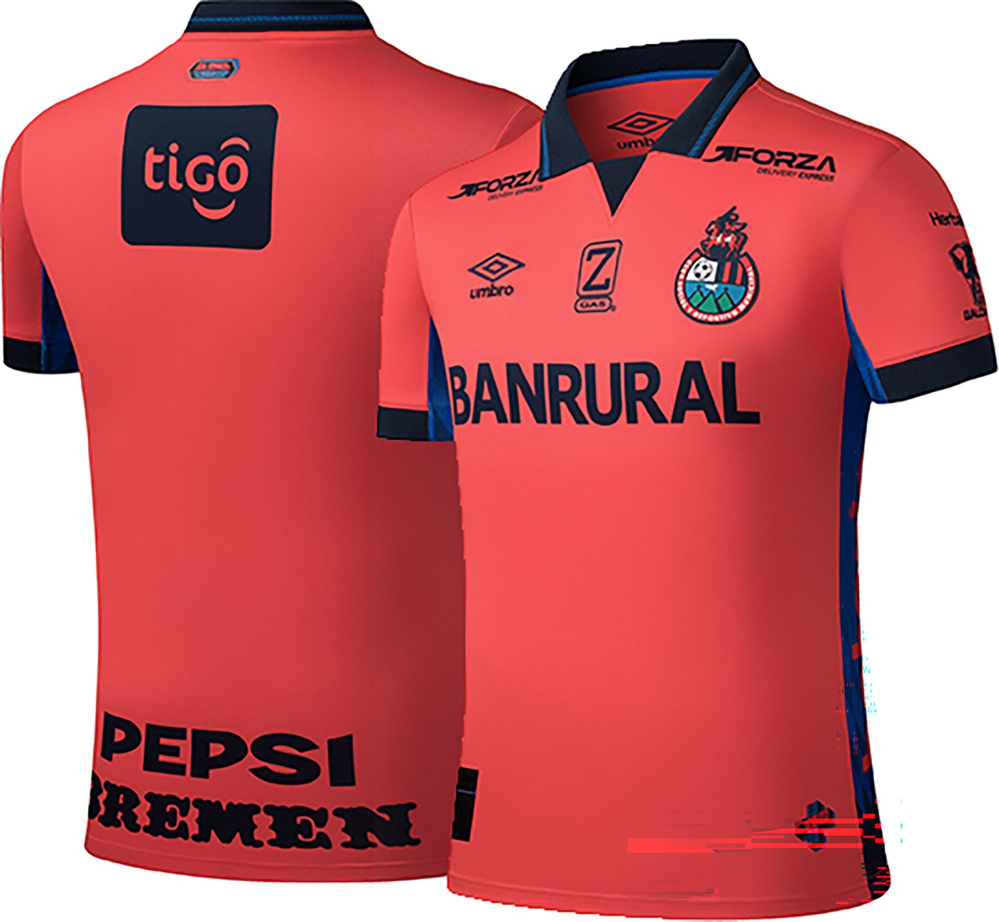 Umbro Men's 2025 CSD Municipal Red Home Replica Soccer Jersey product image