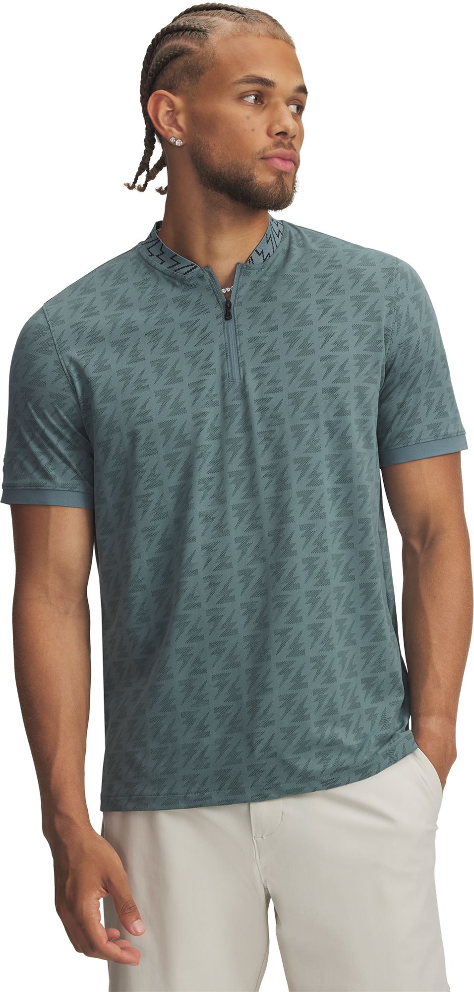 Under Armour Men's Curry Zip Jacquard Golf Polo product image
