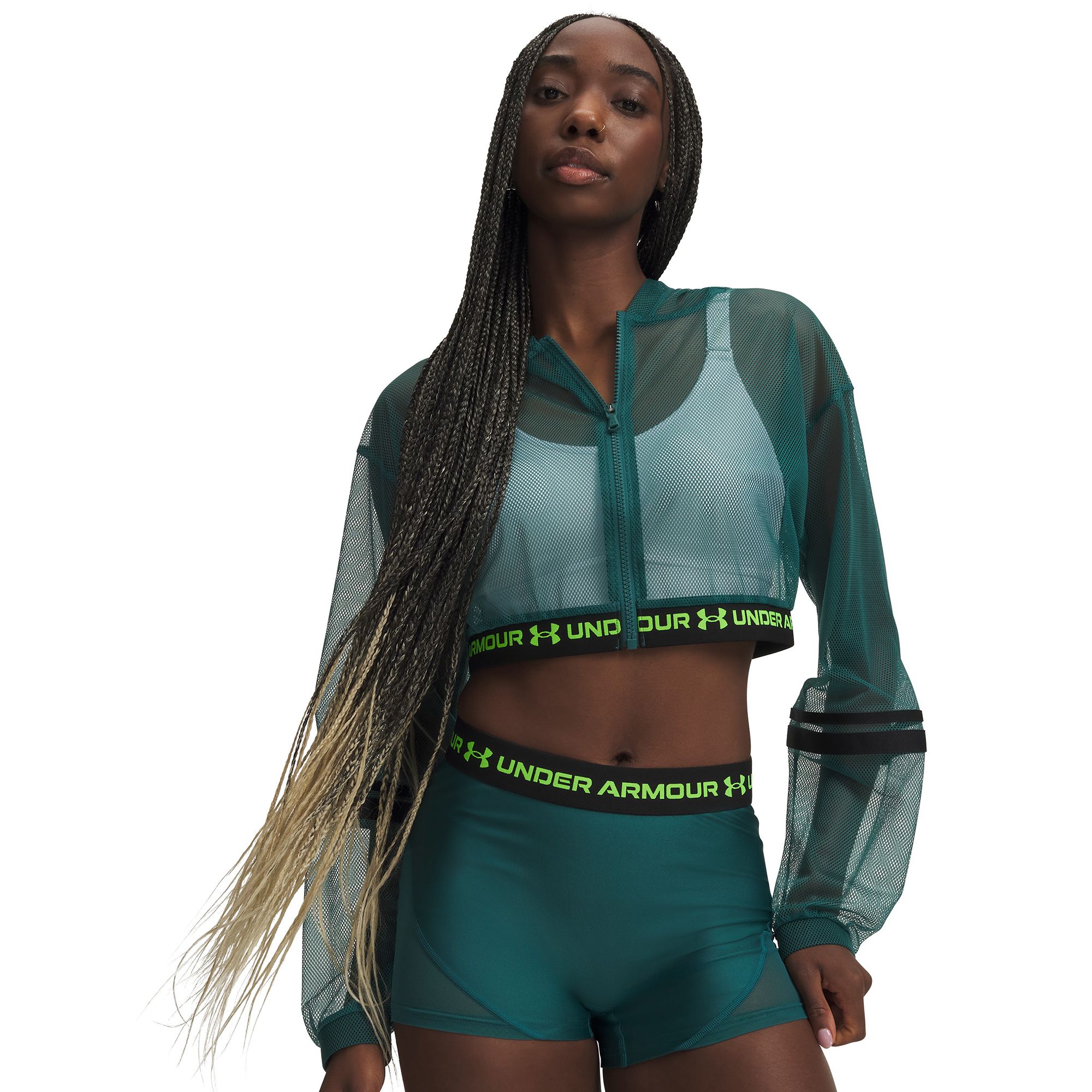 Under Armour Women's HeatGear® Mesh Full Zip product image