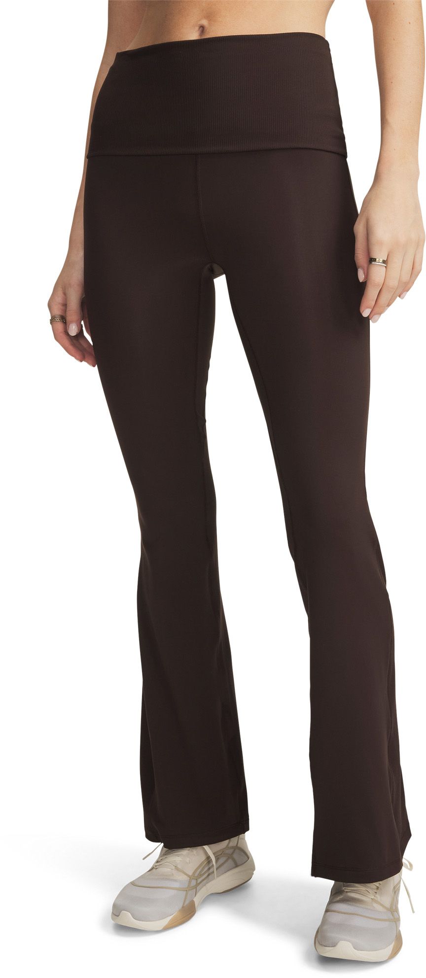 Under Armour Women's Meridian Rib Foldover Flare Pants product image